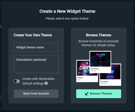 how to edit streamlabs themes|Using Widgets from Multiple Widget Themes.
